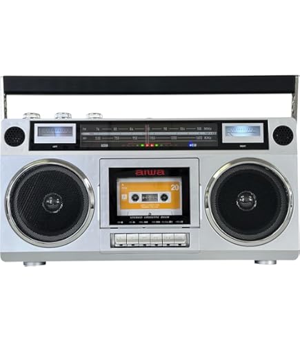 Amazon.co.jp: Panasonic ラジオカセット ブラック RX-FS22A-K : 家電