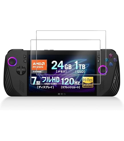 Amazon.co.jp: ASUS ゲーミングPC ROG Ally X RC72LA 7インチ