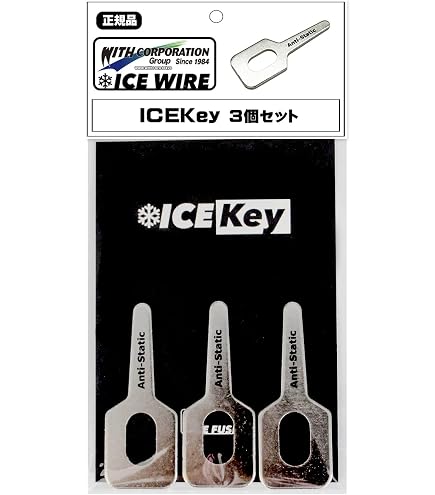 Amazon | アイスキー 2枚入 ICE KEY 静電気除去 静電気対策 放電 帯電