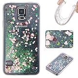 Samsung Galaxy S5 ケース 保護カバー, UNEXTATI 高品質 TPU 超薄型 カバー ケース 液晶保護 脱着簡単 耐汚れ 耐衝撃 柔軟 軽量 Samsung Galaxy S5 