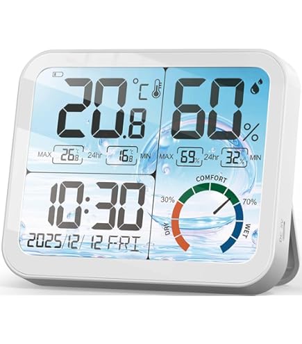 Amazon.co.jp: ランデックス(Landex) 温湿度計 デジタル ルーム