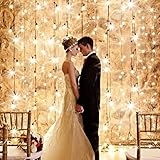 IDEAPRO ソーラーLED 飾り ストリングライト ガーデンライト 30球 7点灯パターン 防水(ウォームホワイト)
