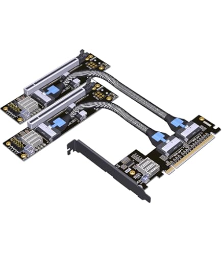 アカイさま専用 Amazon.co.jp: xiwai PCIE Express 3.0 4.0 スリムライン SFF-8654 8X