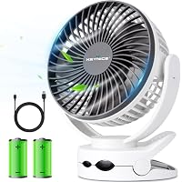 【2021年最新進化モデル】KEY NICE 卓上扇風機 USB扇風機 クリップ扇風機 扇風機クリップ ミニ扇風機 扇風…