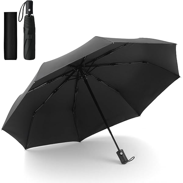 Amazon | CUNE キューン 折りたたみ傘 黒 ワンポイント ワンタッチ S