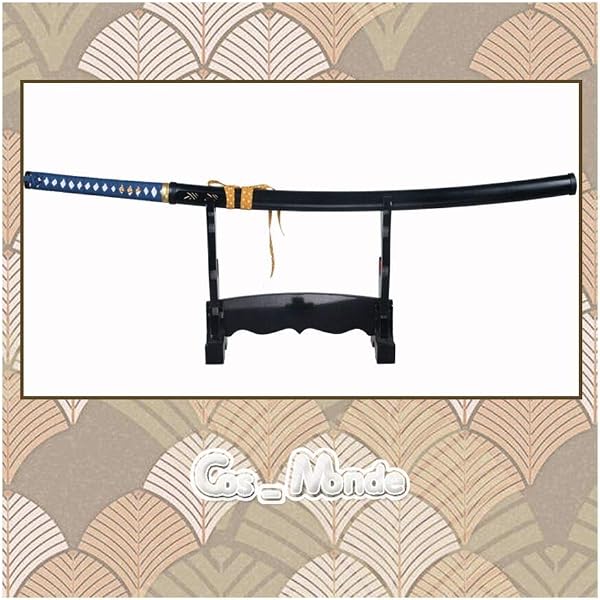 Amazon | [PAMEENCOS] 刀剣乱舞 一文字則宗 コスプレ道具扇子 (扇の長