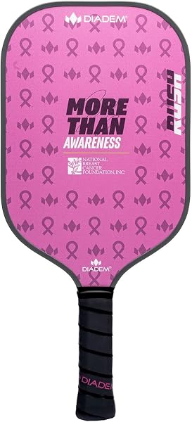 Diadem Rush Pickleball Paddle USAPA Approved | Lightweight Movement | 16mm Control Paddle - 1