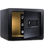 Amazon.co.jp: 金庫 小型 [ 耐火 耐水/充電ケーブル付き] Diyife 電子