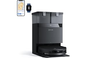 ECOVACS(エコバックス) DEEBOT T50S OMNI 全自動 ロボット掃除機 25000Pa強力吸引 電動デュアルモップ 水拭き 両用 | お掃除ロボット/毛絡み除去システム2.0/エッジ清掃/モップリフト/自動ゴミ収集/モップ温水洗浄・