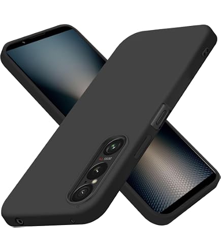 Amazon.co.jp: Xperia 1 VI ケース シリコン 耐衝撃 滑り止め