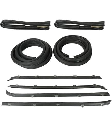 2PCS Door Seal Weatherstrip For 1988-2000 C1500 C2500 - View #9