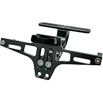 バイク用　プレート取り付け 金具　LEDライト付き。カワサキ 2024 For KAWASAKI NINJA ZX25R ZX4RR ZX4R Motorcycle License