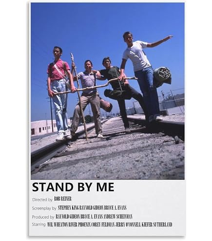Amazon.co.jp: Stand by Me スタンドバイミー映画ポスター 壁飾り