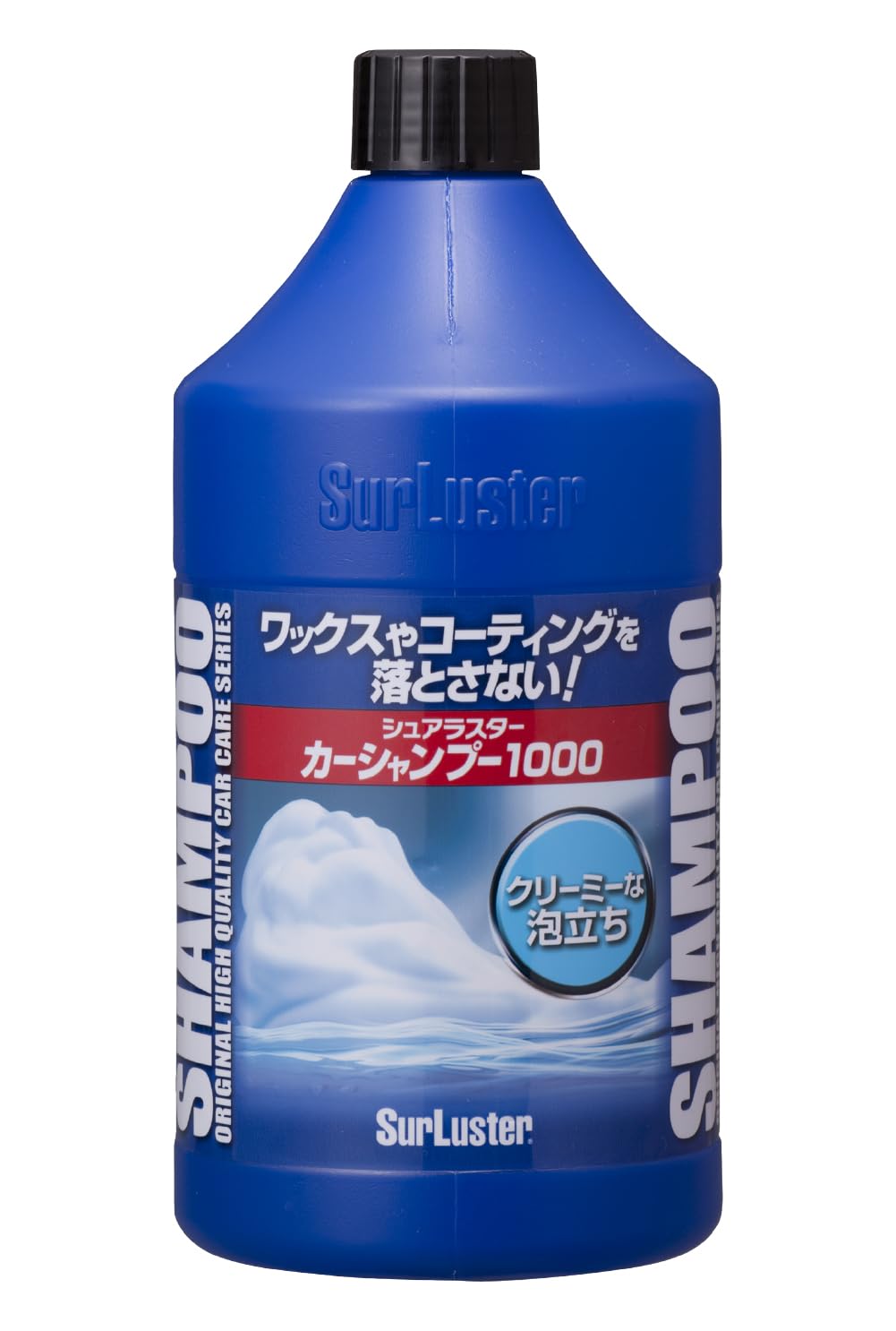 SurLuster(シュアラスター) カーシャンプー1000 洗車 中性 泡立ち 全塗装色対応 コーティング車対応 1L 車 ボディ タイヤ ノーコンパウンド S-30