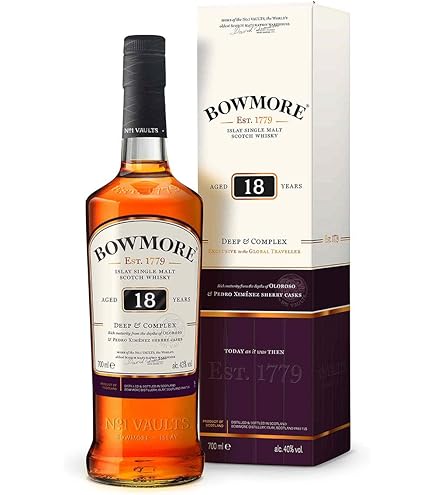 Amazon.co.jp: ボウモア 18年 700ml 43度 [正規品] : 食品・飲料・お酒