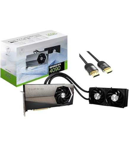 グラフィックボード・グラボ・ビデオカード MSI RTX4090 SUPRIM LIQUID X 24G Amazon | MSI GeForce RTX 4090 SUPRIM LIQUID X 24G
