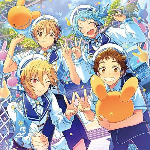 Amazon あんさんぶるスターズ アルバムシリーズ Ra Bits 初回限定生産盤 仁兎なずな Cv 米内佑希 天満 光 Cv 池田純矢 真白友也 Cv 比留間俊哉 紫之 創 Cv 高坂知也 アニメ ミュージック