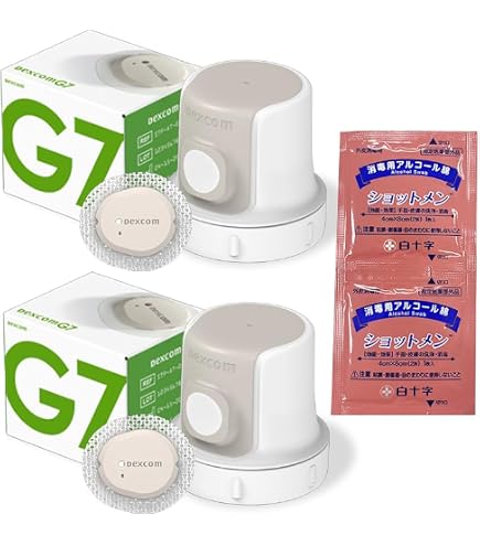 Amazon.co.jp: Dexcom（デクスコム） G7 CGMシステムセンサー パッチ1