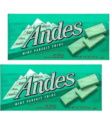 Amazon | アンデス ミントパフェ シン 132g(28個入り)×3個 | ANDES