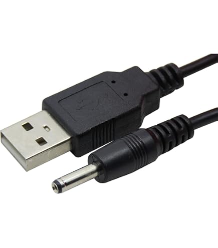 Amazon.co.jp: Vogourfify USB 5V DC電源供給ケーブル 2本1.0m USB-丸