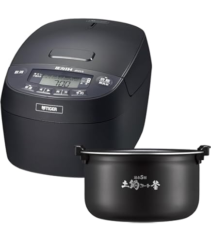 Amazon | タイガー魔法瓶 JPK-T180KV モーブブラック 1升 | タイガー  