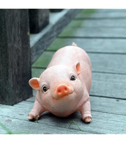 Amazon.co.jp: ブタオブジェ ぶた 置物 飾り 雑貨 インテリアオブジェ