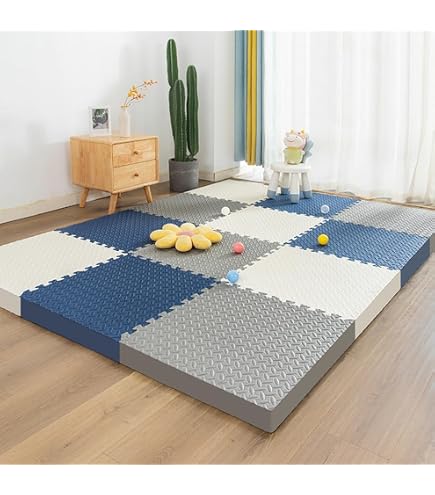 Amazon.co.jp: タイルカーペット カーペット 防音 L- 厚手 60*60*1.2*8