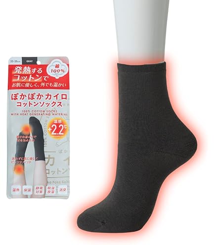 Amazon.co.jp: レック(LEC) 足冷え女子の靴下 厚手 レギュラー (サイズ