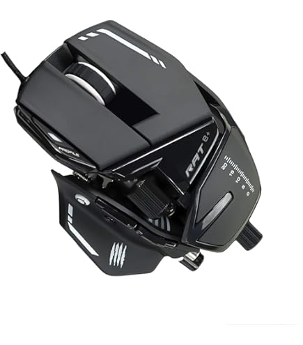 Amazon.co.jp: MAD CATZ R.A.T. 8+ ゲーミングマウス (USB/ブラック