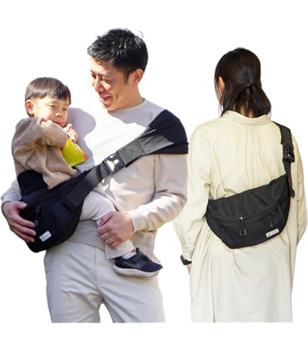Amazon.co.jp: Mika Hugsling Bag 抱っこひも×ショルダーバッグ ハグ