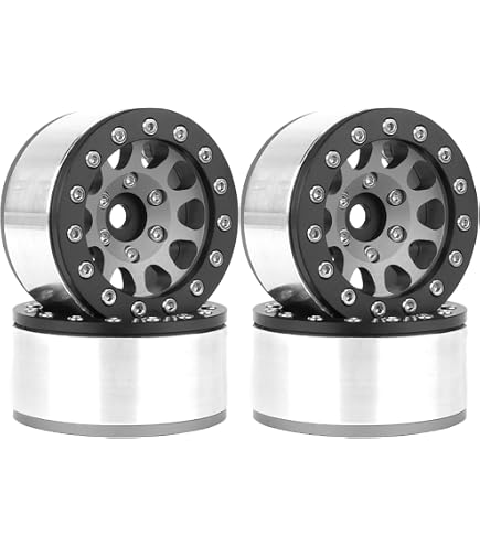 Amazon | INJORA 1.55インチ アルミホイールタイヤ 4個 1.55インチ
