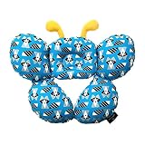 Elbini Triply Baby Stylish Neckpillow Kids Toddler Cotton pillow/ベビー 枕 赤ちゃん 枕 [並行輸入品] (Wise Ccoon)