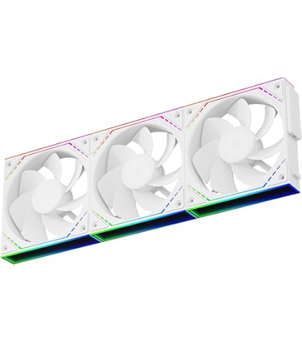 Amazon.co.jp: YESTON 櫻瞳花嫁 PCケースファン YT-120 リバース 3個