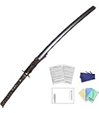 Amazon | しのびや 模造刀 宮本武蔵 二刀流 海鼠鍔 大小セット (刀・鞘