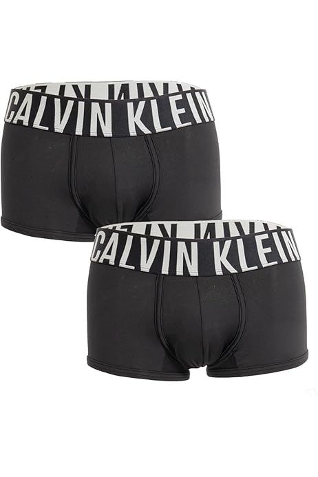 カルバンクライン ICONワードロゴストレッチローライズボクサーXL黒２枚セット Calvin Klein Underwear ボクサーパンツ ICON ワードロゴ