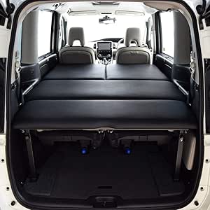 Amazon Co Jp Mgr Customs 日産セレナc27のみ セレナ電子パワー ブラックレザーベッドキット40ミリメートルウレタン仕様車の夜 黒 車 バイク