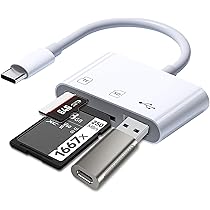 Amazon.co.jp: SDカードリーダー Type-c 3in1 USB3.0/SD/TF変換