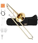 Amazon | Eastar トロンボーン テナー B調 Trombone ゴールドラッカー