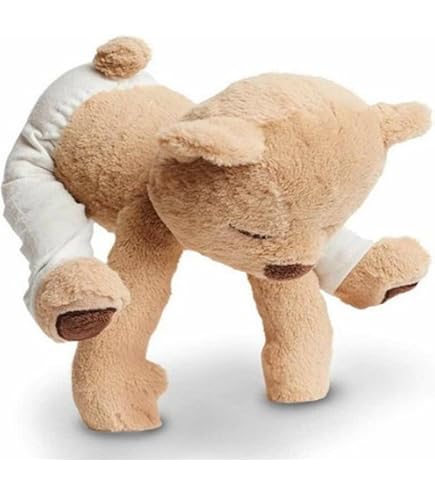 Amazon.co.jp: ヨガクマの豪華なおもちゃ、テディかわいい漫画の人形