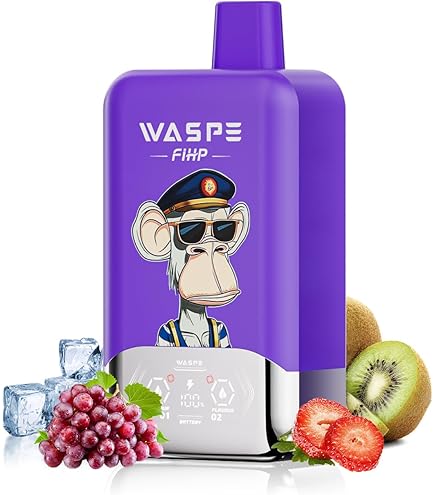 Amazon | 【ダブルフレーバー】 使い捨て電子タバコ40000回吸引 WASPE