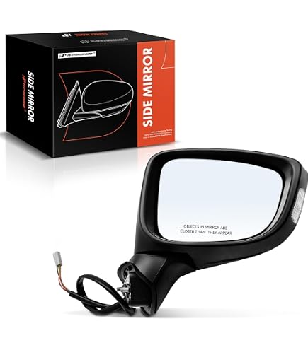 DNA Motoring Right Passenger Side Power Folding Mirror For 2014-2016 Mazda 3 - Non-Heated, OEM Replacement - View #5