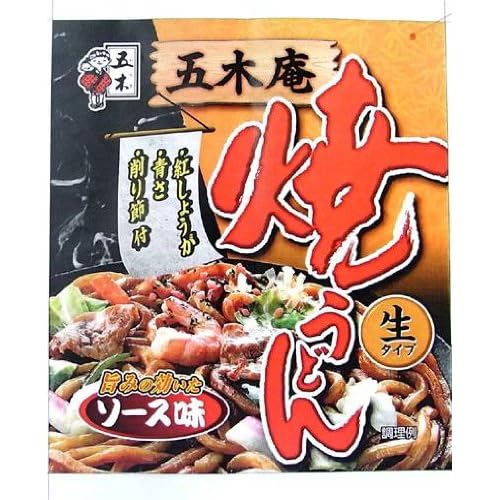 五木 五木庵 焼うどん 旨みの効いたソース味