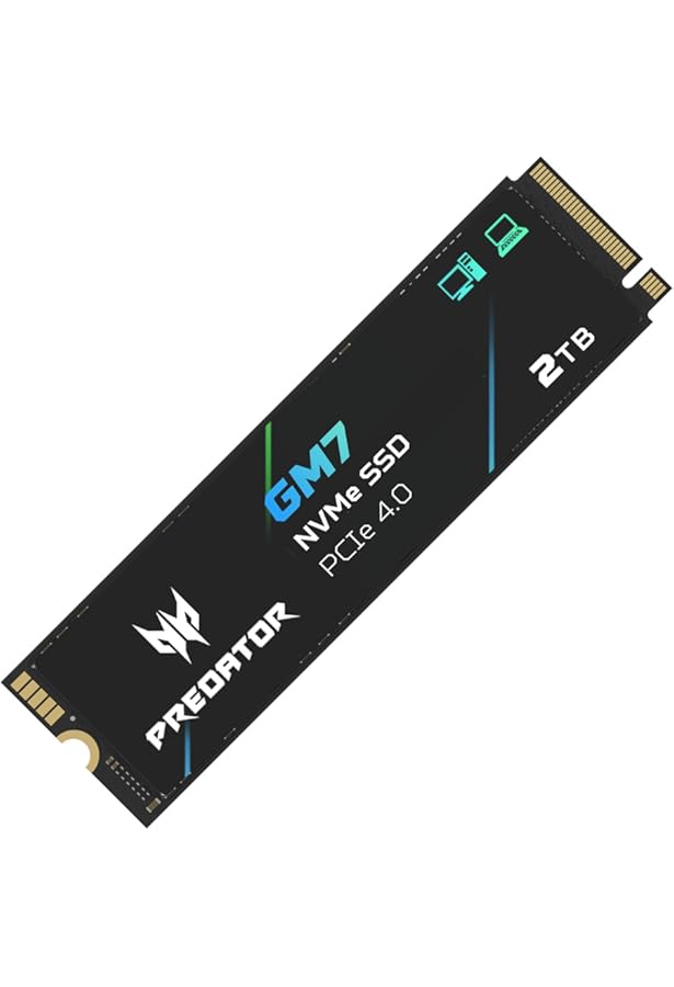 Amazon | Acer (エイサー) Predator GM7-1TB NVMe1.4 ゲーミングSSD 