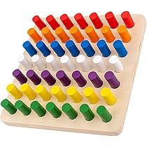 モンテッソーリ教具　さし込み円柱　円柱さし　木製 知育玩具 61lxxK7YtTL._AC_UL210_SR210,