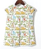 Jim Thompson ジム トンプソン さる キリン トラ ワンピース ベビー KIDS キッズ 子供服 3Y,-
