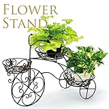 フラワースタンド　アイアン　自転車型