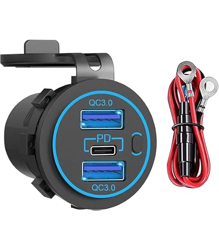 Amazon | エーモン USB電源ケーブル MAX2.5A 貼り付け用 2885 | シガー
