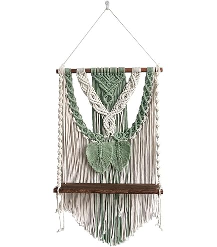 Amazon.co.jp: [NHYGDY] 手編みの壁掛け 室内装飾タペストリー