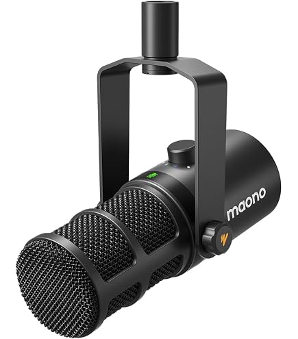 Amazon.co.jp: MAONO ダイナミックマイク-XLR USB ポッドキャスト録音