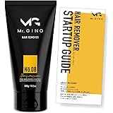 Mr.GINO 薬用 除毛クリーム 医薬部外品 大容量300g メンズ 男性向け脱毛クリーム ワキ 腕 剛毛ボディ用